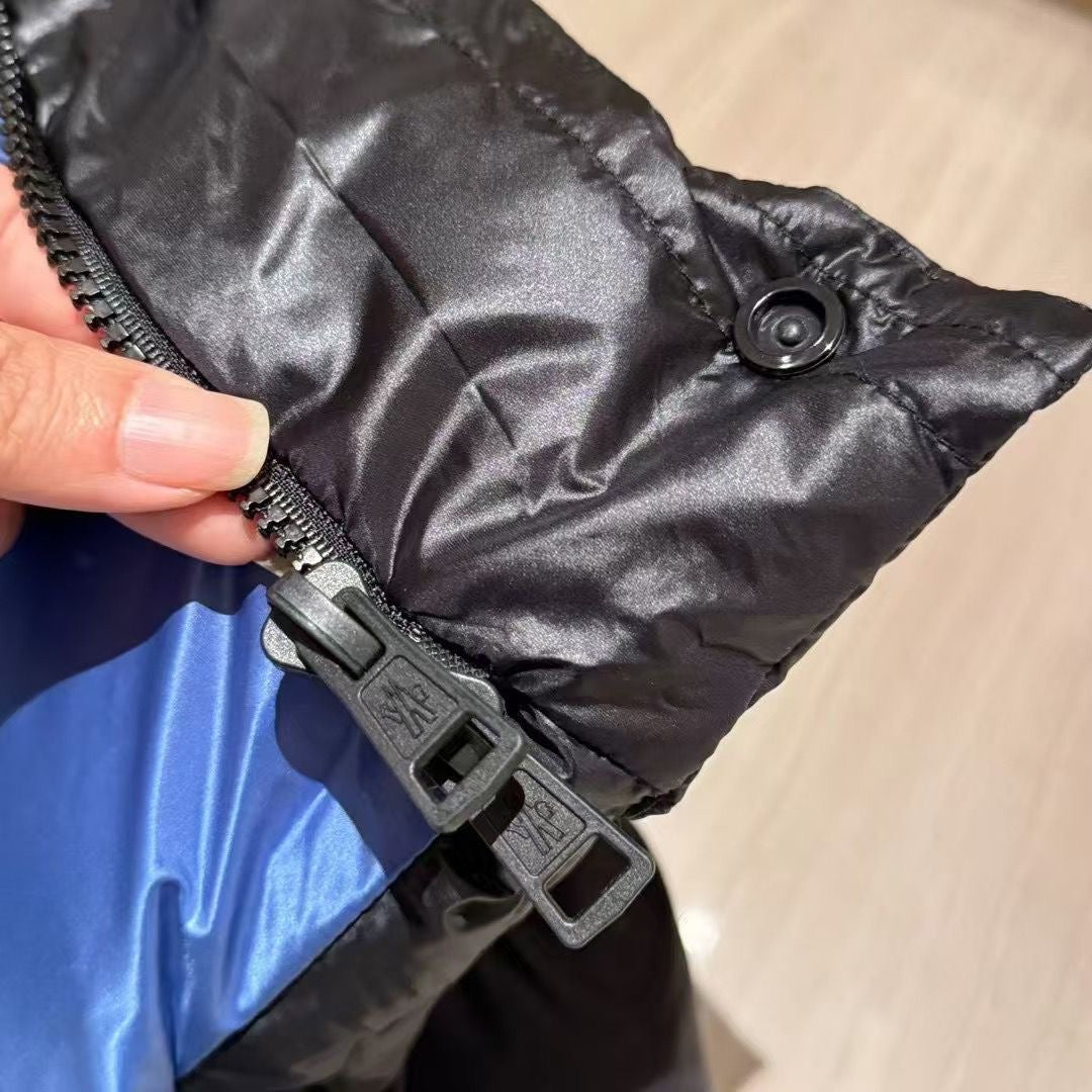 Nightfall Down Puffer – Black & Blue Inner