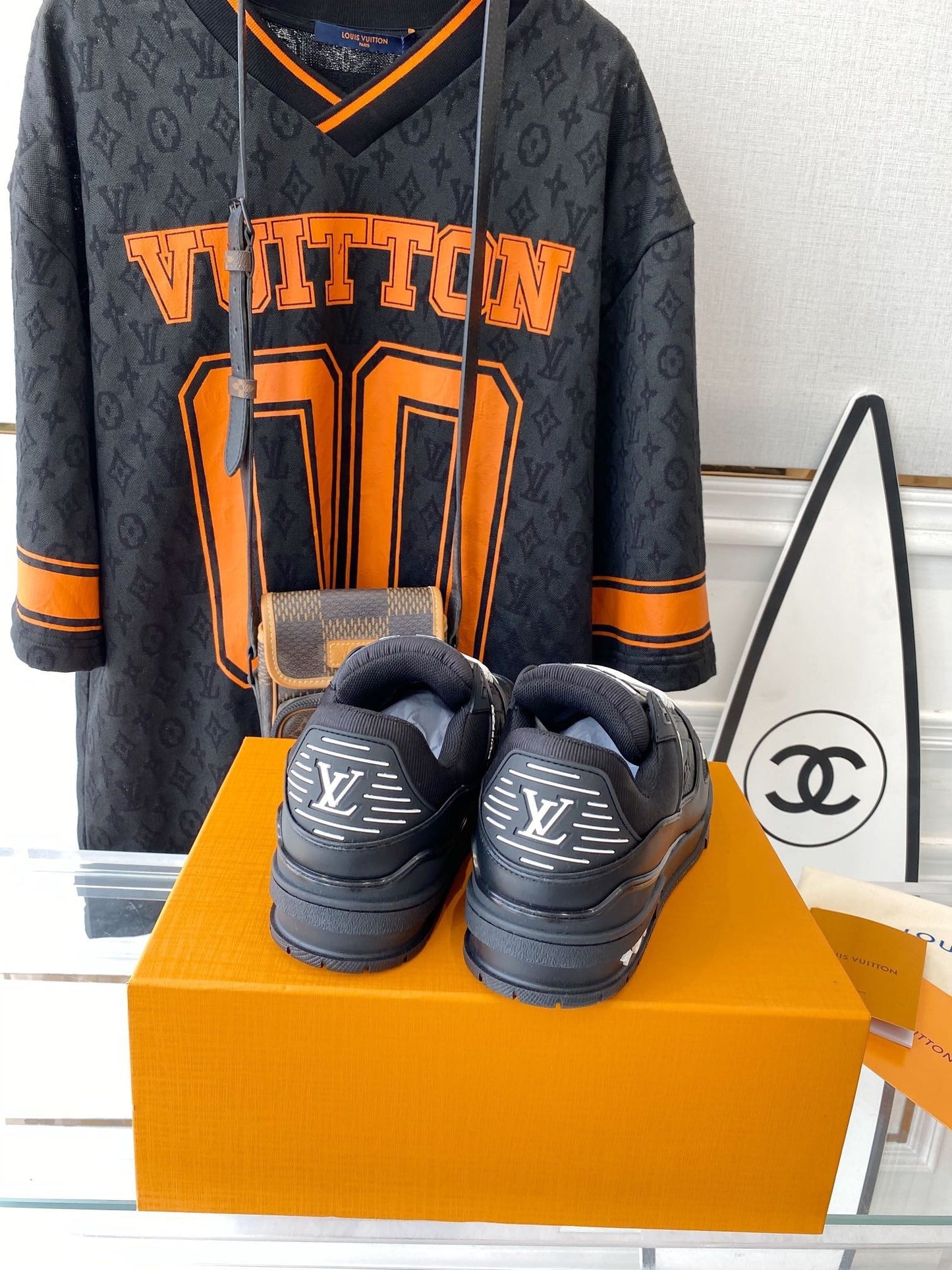 Triple Black Monogram Edition – Luxury Designer Sneakers